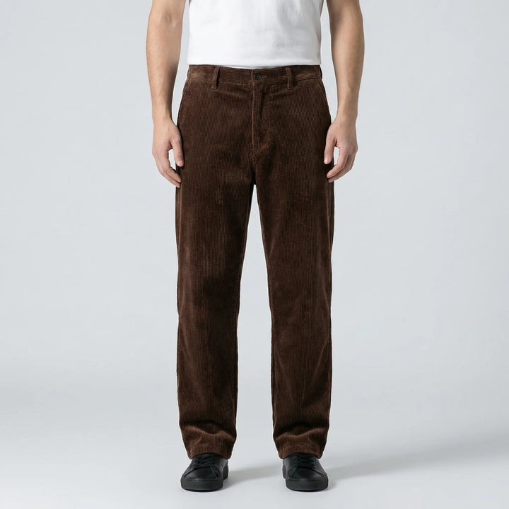 Drouvex - Loose Straight Tapered Trousers For Men