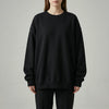 Oversized Drop-Shoulder Crew Neck Sweater för Kvinnor