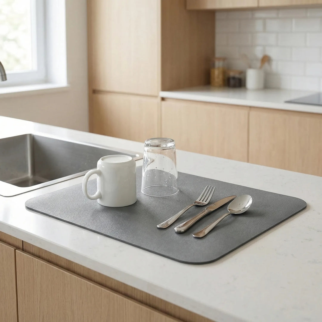 Dryvik - Absorbent Quick-Dry Kitchen Dish Mat