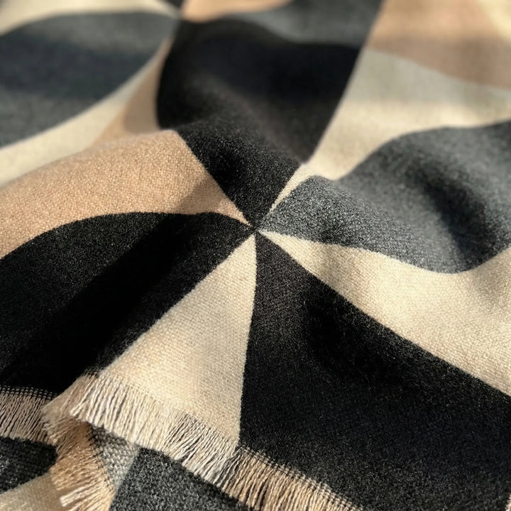 Dualveil - Reversible Oversized Poncho Scarf
