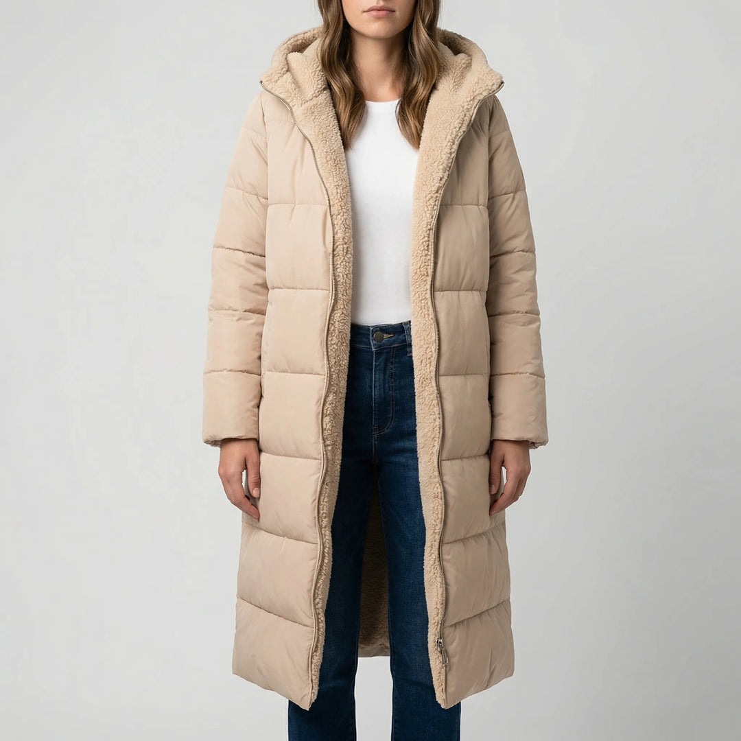 Dualvex - Long Reversible Hooded Winter Coat