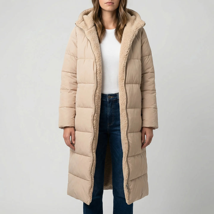 Dualvex - Long Reversible Hooded Winter Coat