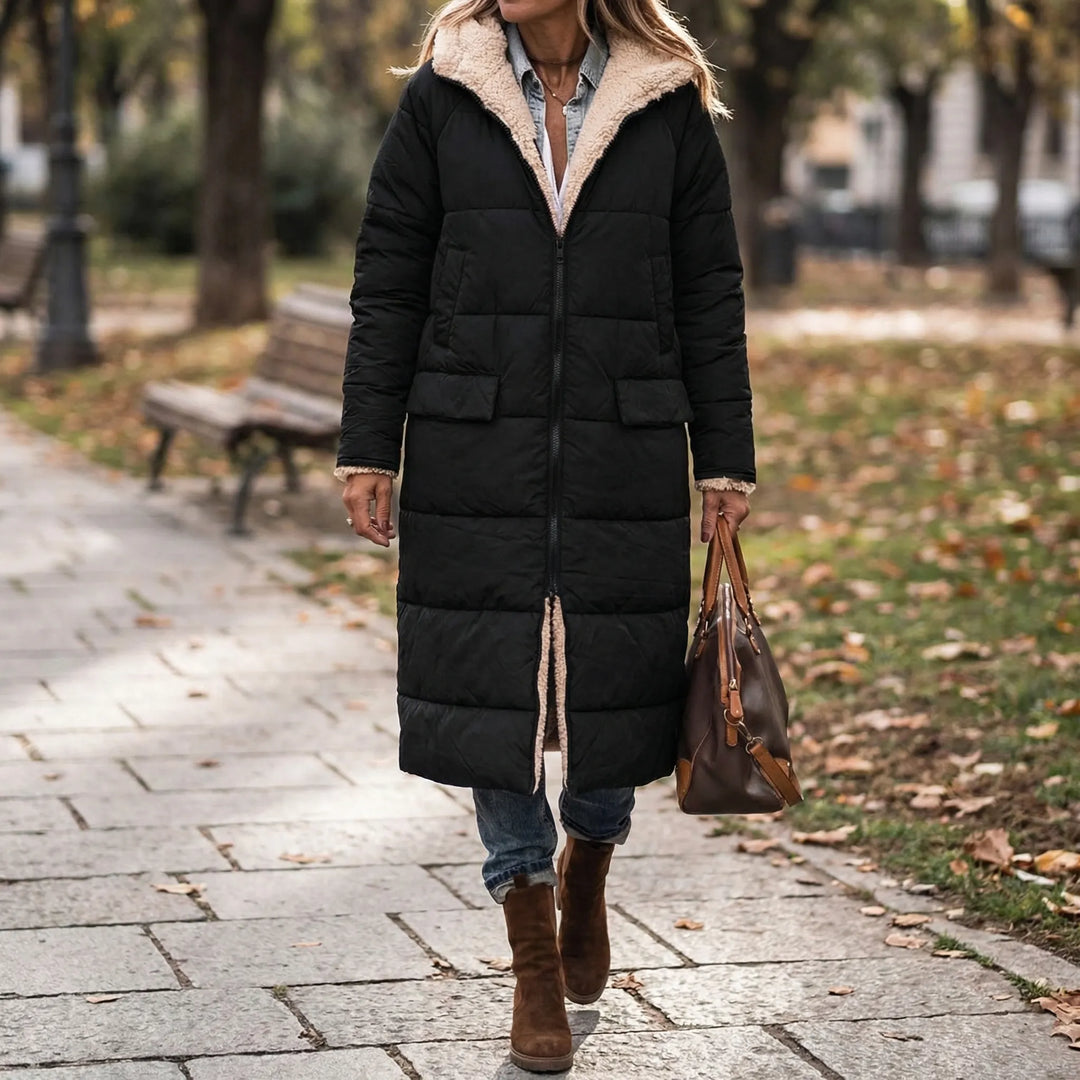 Dualvex - Long Reversible Hooded Winter Coat
