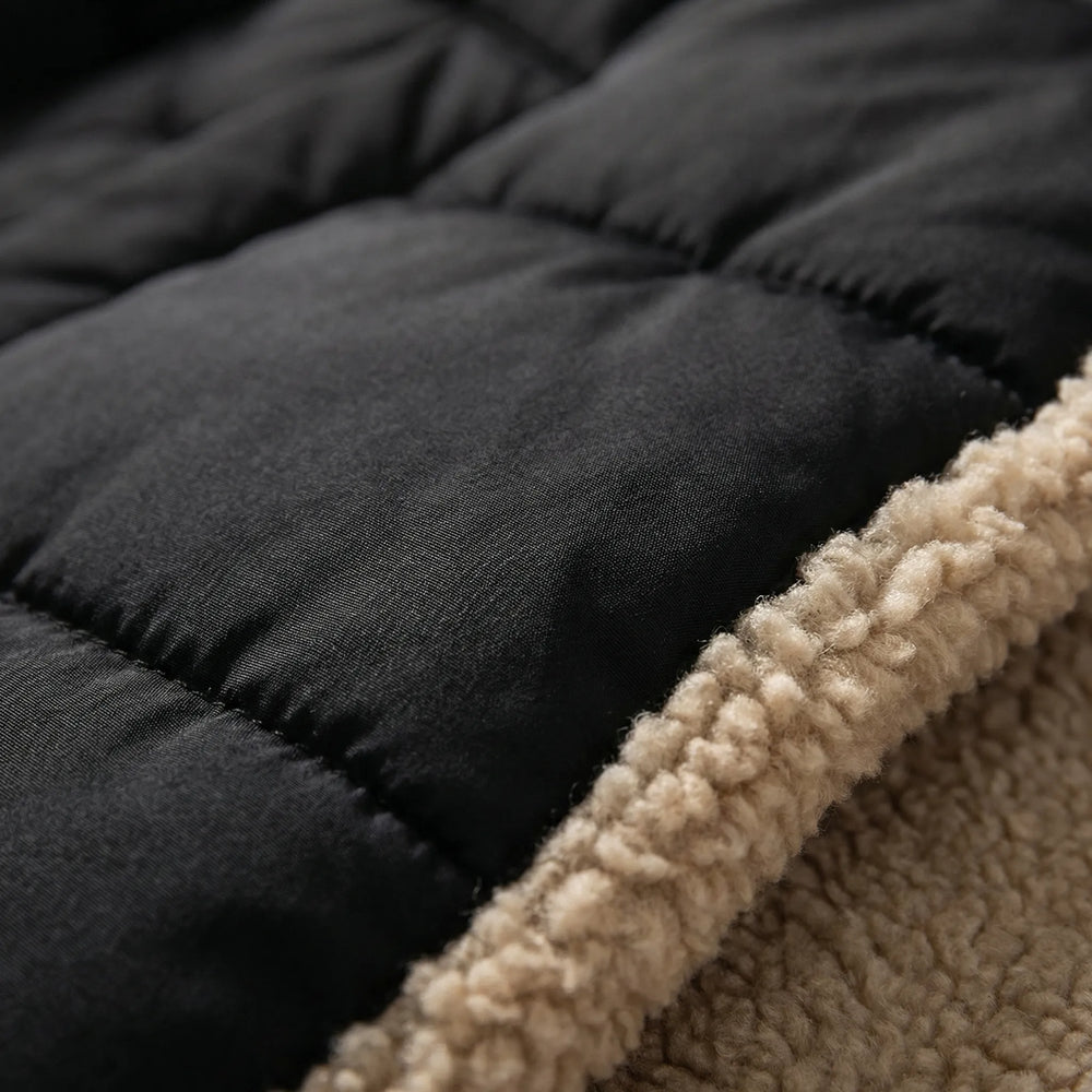 Dualvex - Long Reversible Hooded Winter Coat