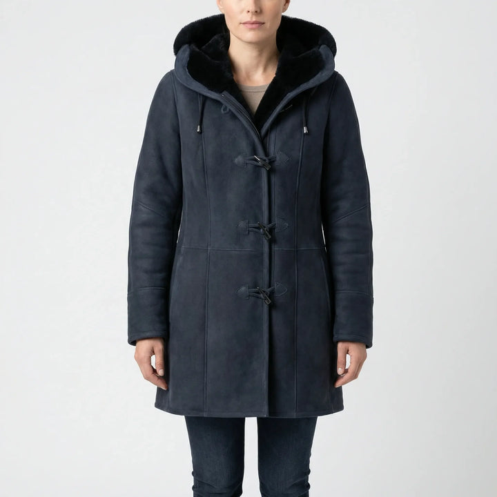 Duffelux - Hooded Toggle-Closure Duffle Coat