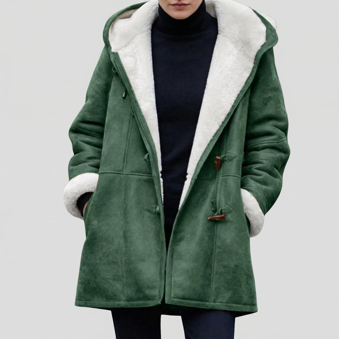 Duffelux - Hooded Toggle-Closure Duffle Coat