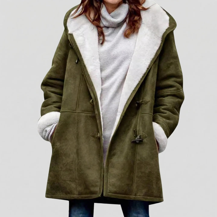 Duffelux - Hooded Toggle-Closure Duffle Coat