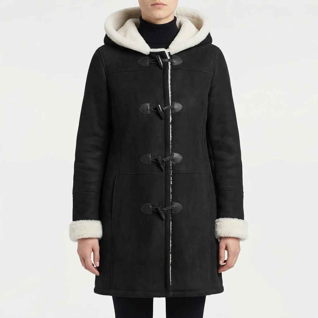 Duffelux - Hooded Toggle-Closure Duffle Coat
