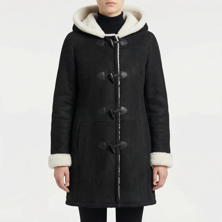 Duffelux - Hooded Toggle-Closure Duffle Coat