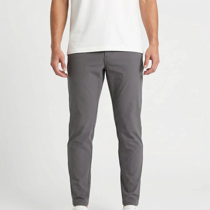 Dynoro - Slim Tapered Stretch Pants For Men