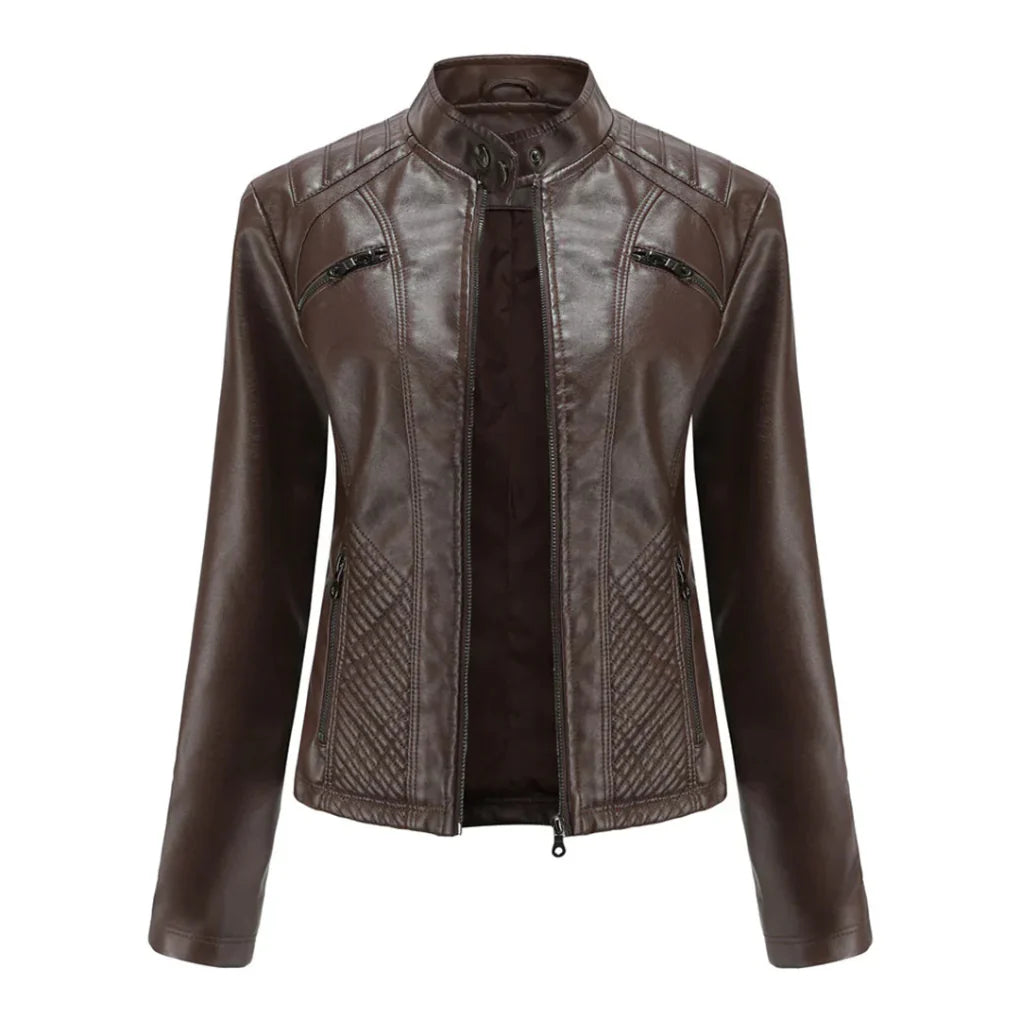 Klassisk Biker Design Kappa för Kvinnor