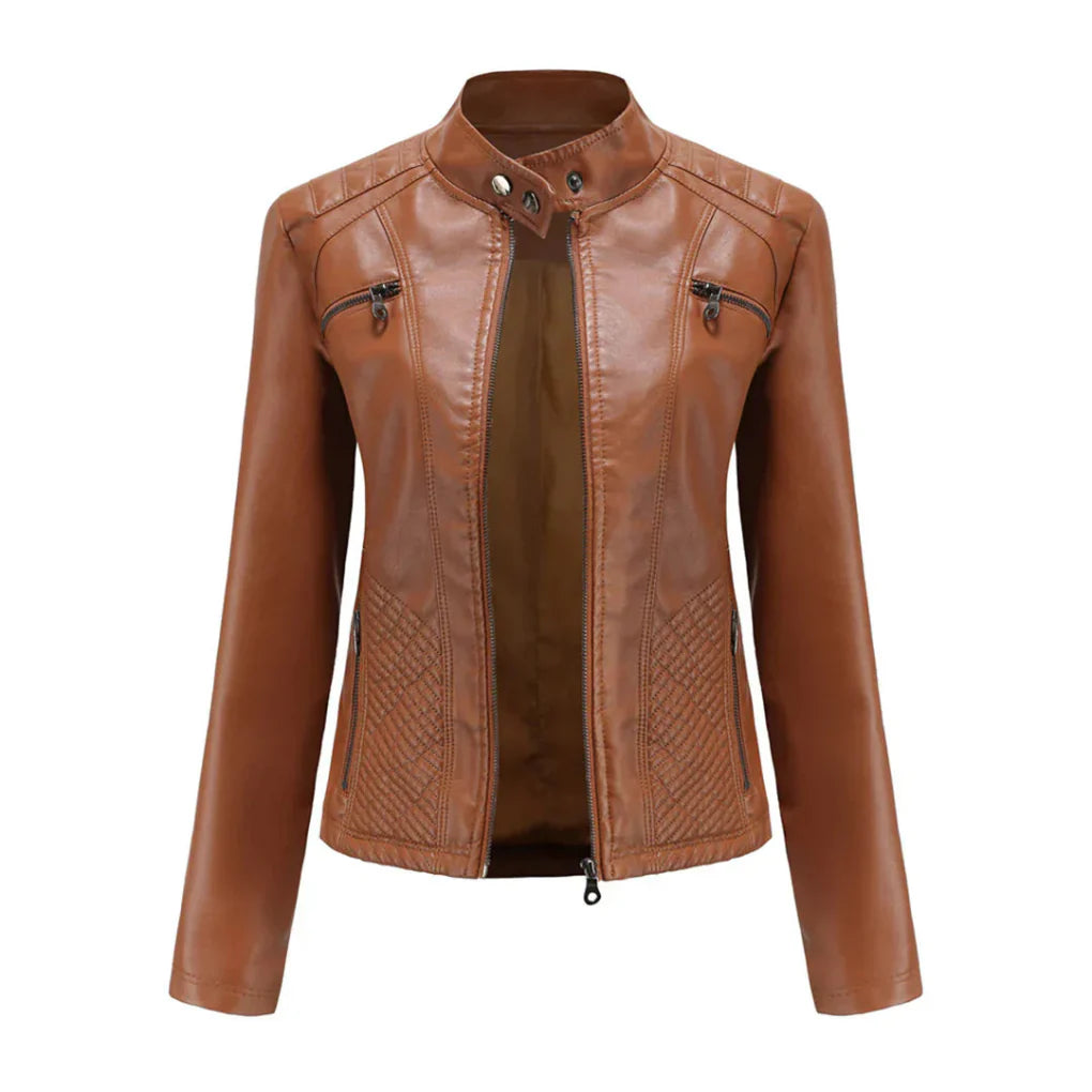 Klassisk Biker Design Kappa för Kvinnor