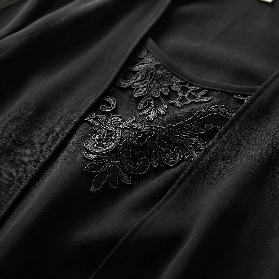 Elsvane - 3-Piece Lace-Detail Dress Set