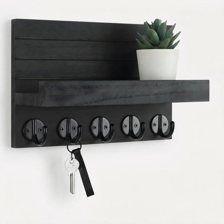 Entrvex - Wall-Mount Key Holder With Shelf