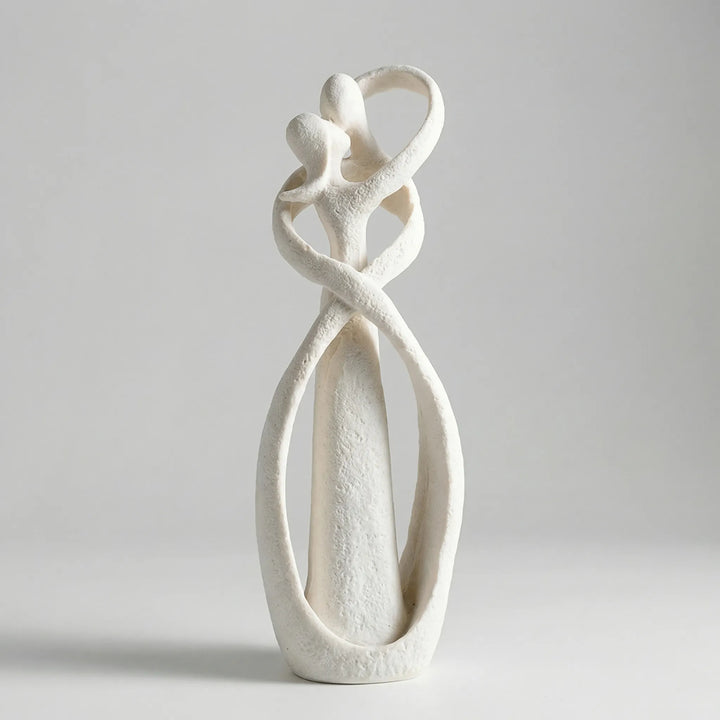 Entwinia - Abstract Couples Embrace Figurine
