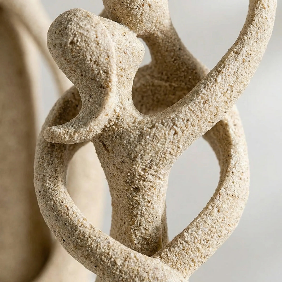 Entwinia - Abstract Couples Embrace Figurine