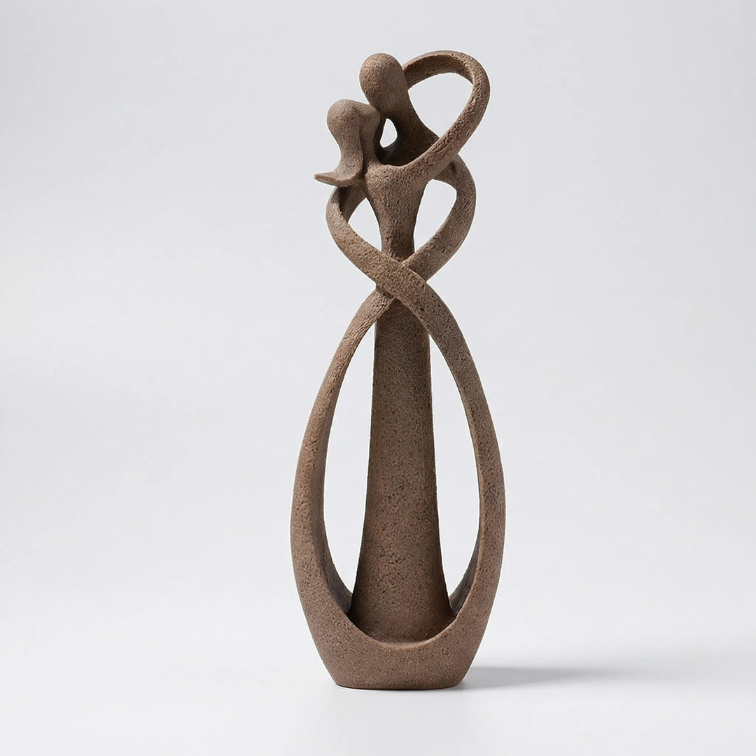 Entwinia - Abstract Couples Embrace Figurine