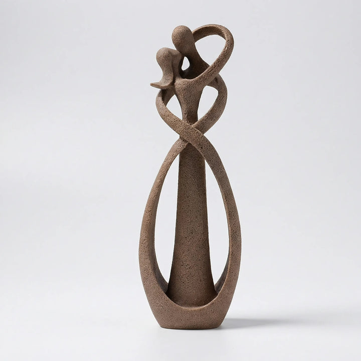 Entwinia - Abstract Couples Embrace Figurine
