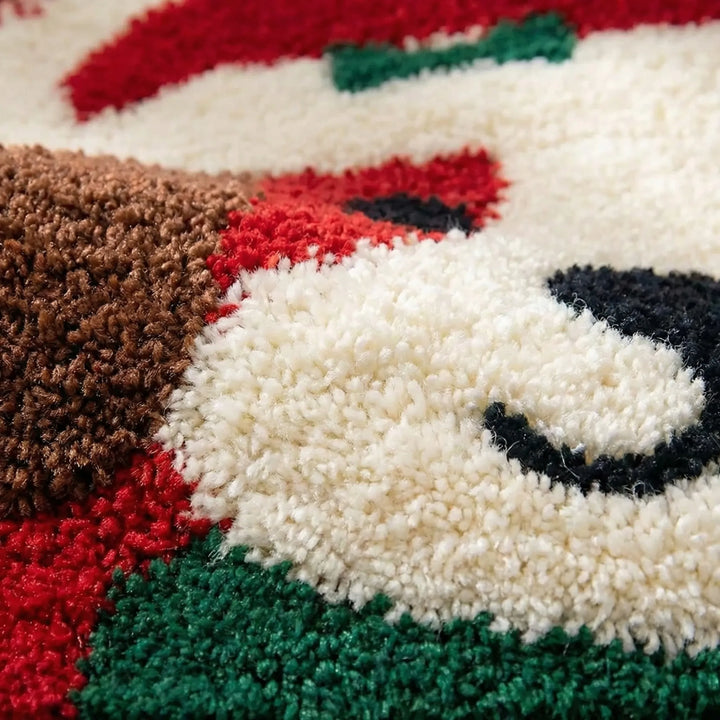 Festivoot - Fluffy Christmas Character Floor Mat