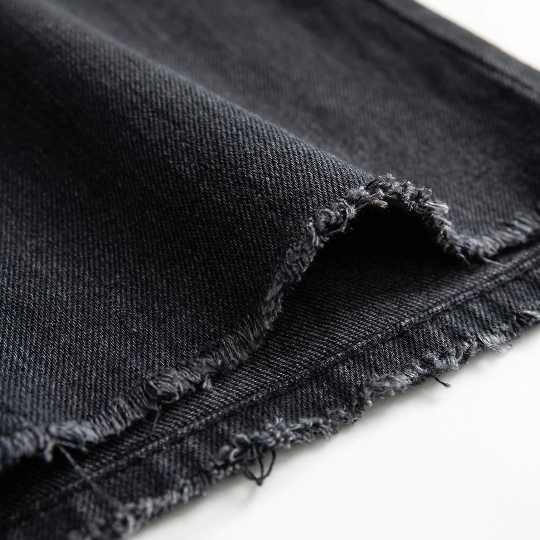 Flairova - Wide Leg Relaxed Straight Cut Jeans