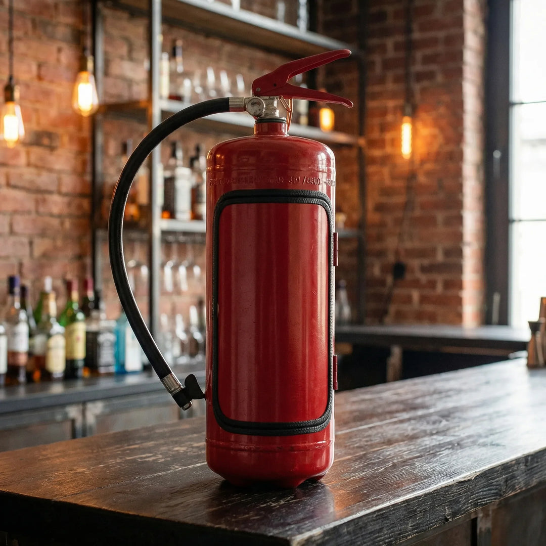 Flamebar - Hidden Minibar Fire Extinguisher Replica