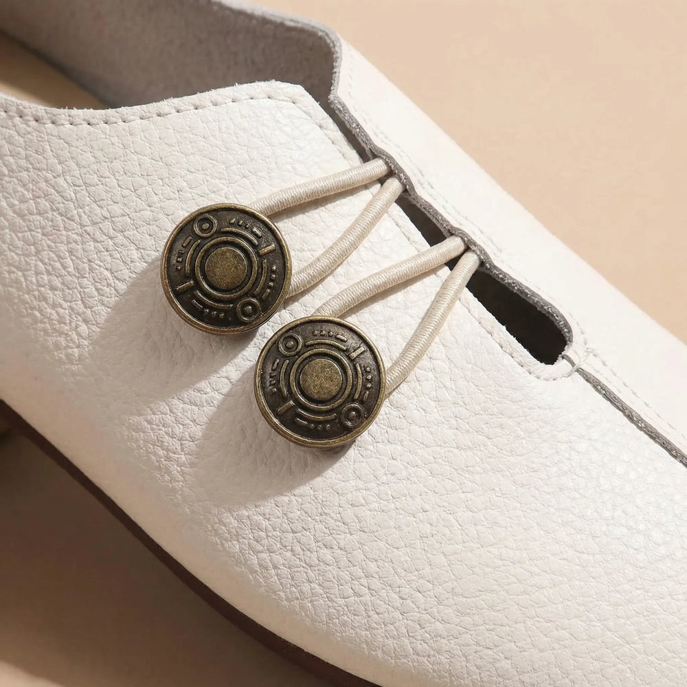 Flatrelle - Flat Round-Toe Slip-On Loafer