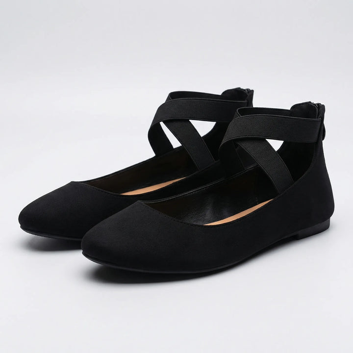Flatsette - Elastic Strap Slip-On Ballet Flat