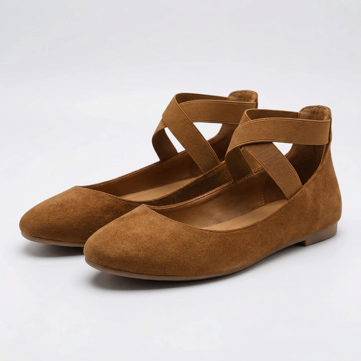 Flatsette - Elastic Strap Slip-On Ballet Flat