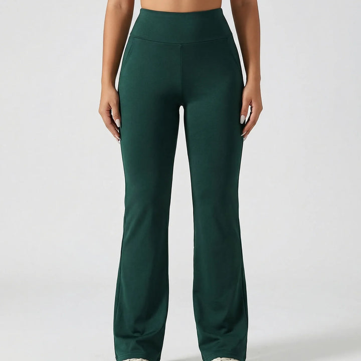 Flavorex - High-Waist Flared Activewear Pants