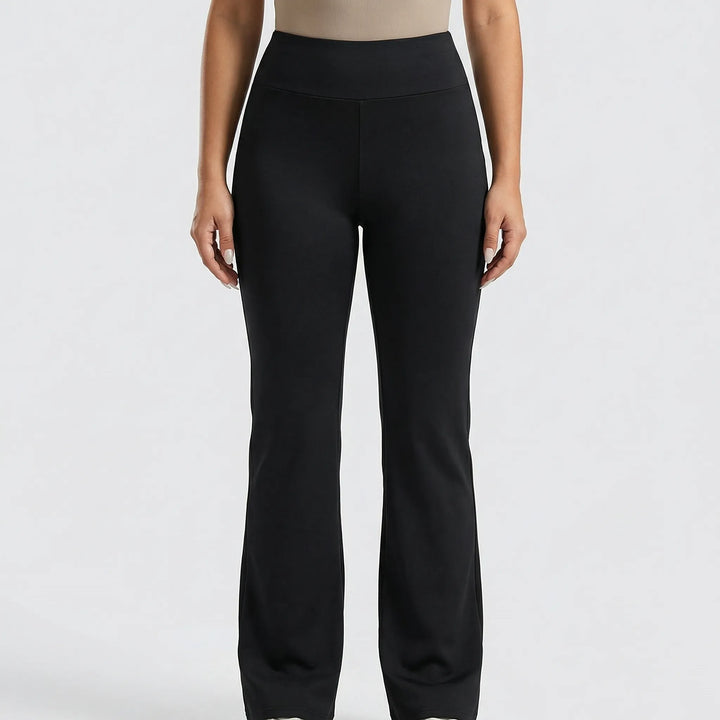 Flavorex - High-Waist Flared Activewear Pants