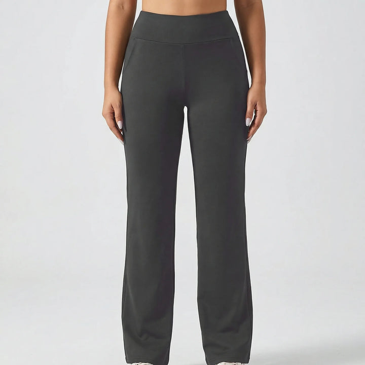 Flavorex - High-Waist Flared Activewear Pants