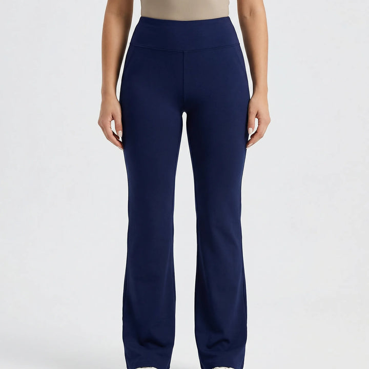 Flavorex - High-Waist Flared Activewear Pants