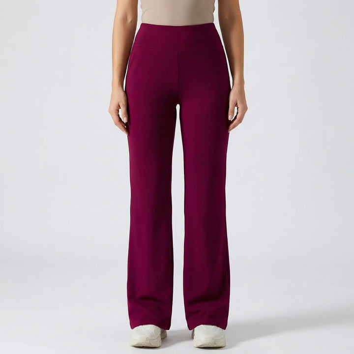 Flavorex - High-Waist Flared Activewear Pants