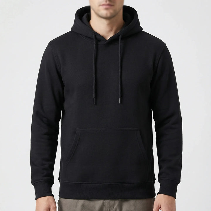 Fleexton - Fleece-Lined Pullover Hoodie For Men