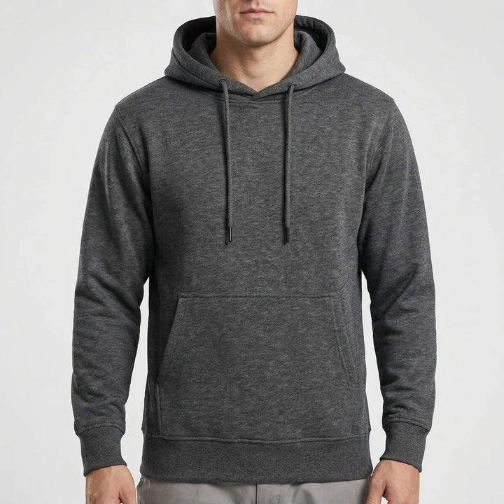 Fleexton - Fleece-Lined Pullover Hoodie For Men