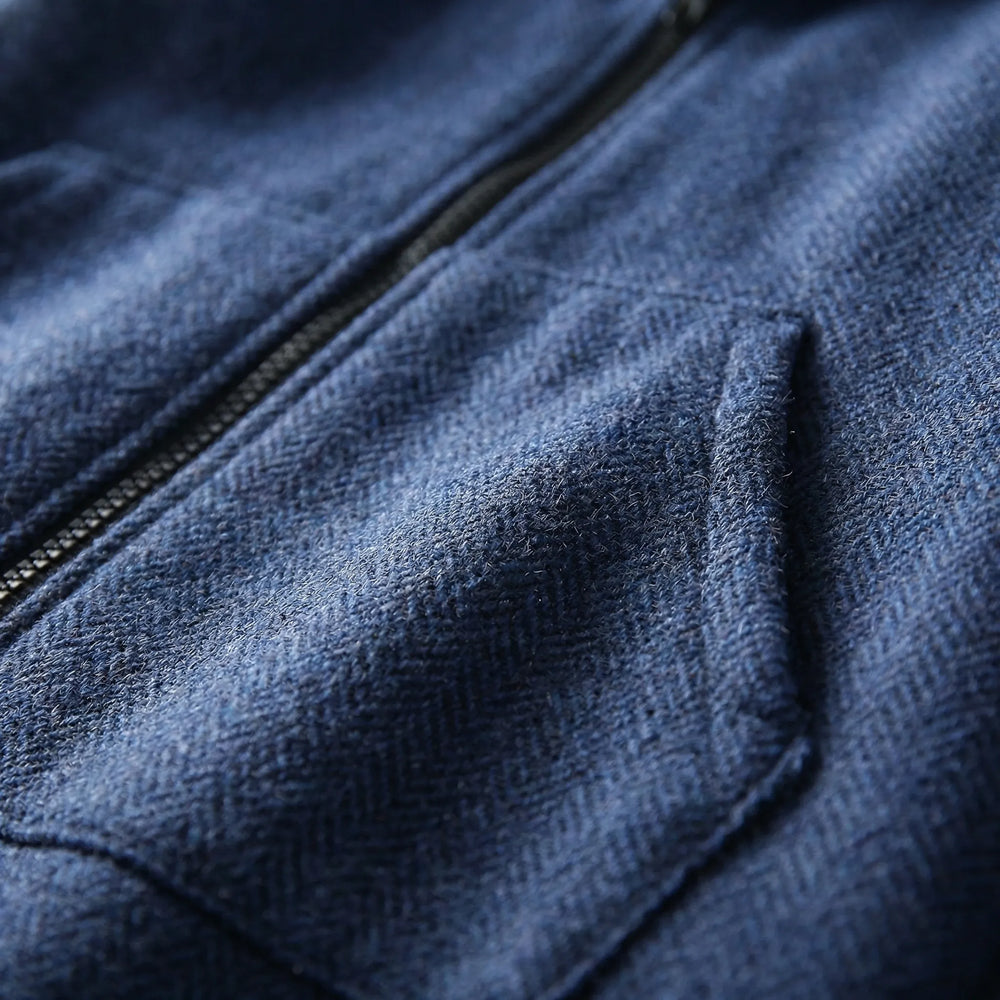 Fleurce - Hooded Full-Zip Fleece-Lined Coat