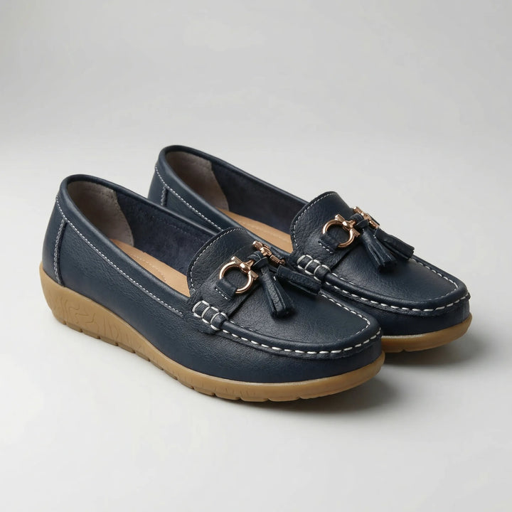 Fleurette - Slip-On Flat Loafer With Tassel Detail