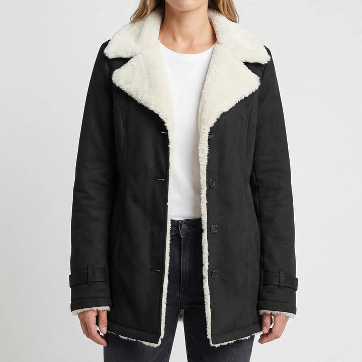 Fleurova - Fleece-Lined Women's Winter Jacket