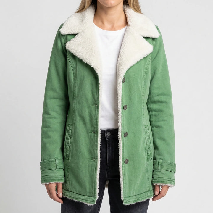 Fleurova - Fleece-Lined Women's Winter Jacket