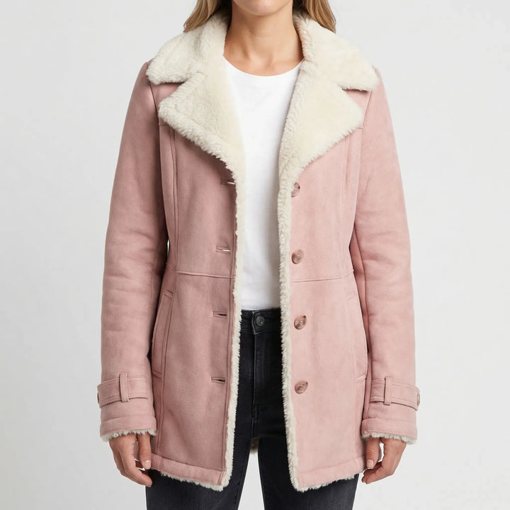 Fleurova - Fleece-Lined Women's Winter Jacket