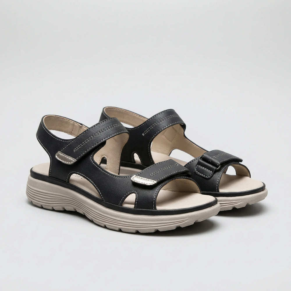 Flexona - Adjustable Strap Open-Toe Sandal