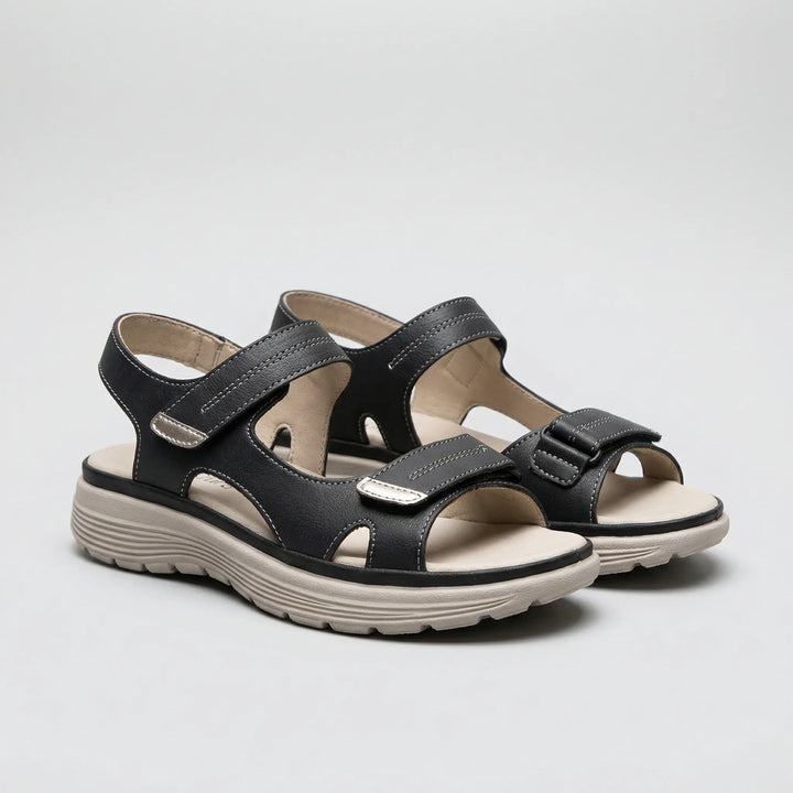 Flexona - Adjustable Strap Open-Toe Sandal