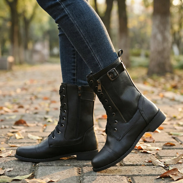 Flexoria - High-Top Lace-Up Orthopedic Boot