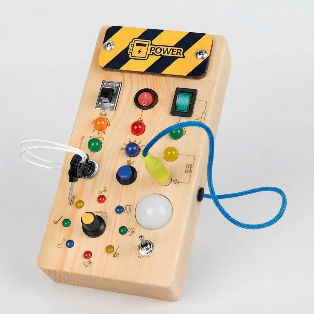 Flicktivo - Montessori LED Light-Up Activity Board