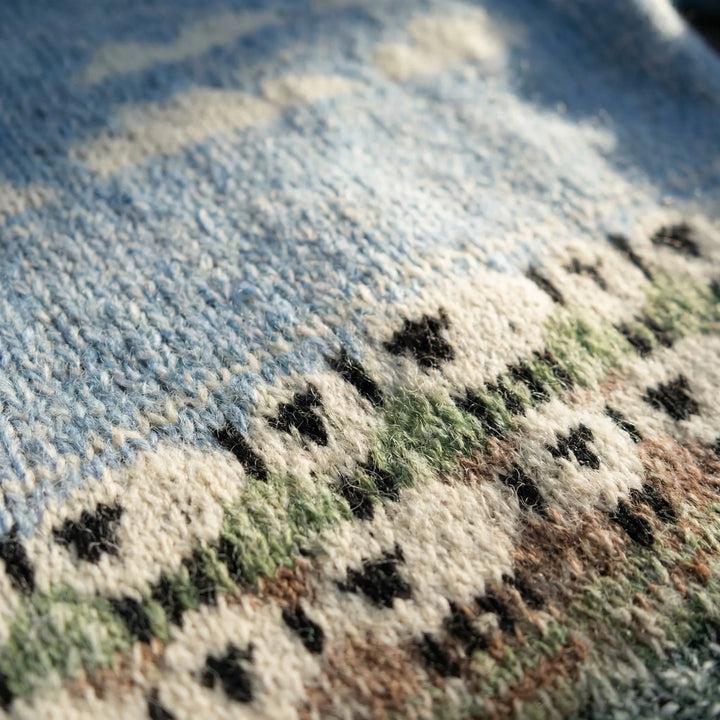 Flocksy - Relaxed Fit Sheep Print Pullover