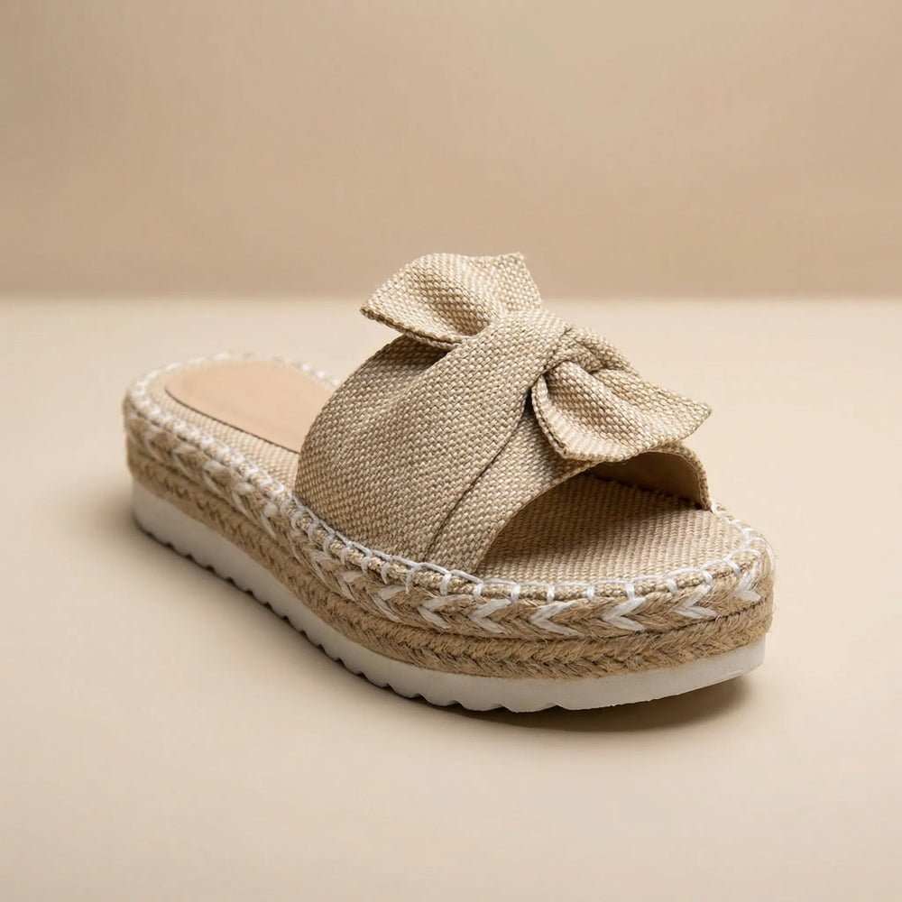 Florete - Open-Toe Platform Slide Sandal