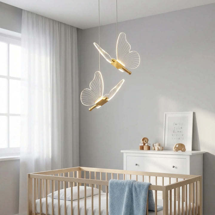 Flutterlyn - Butterfly-Shaped LED Pendant Lamp