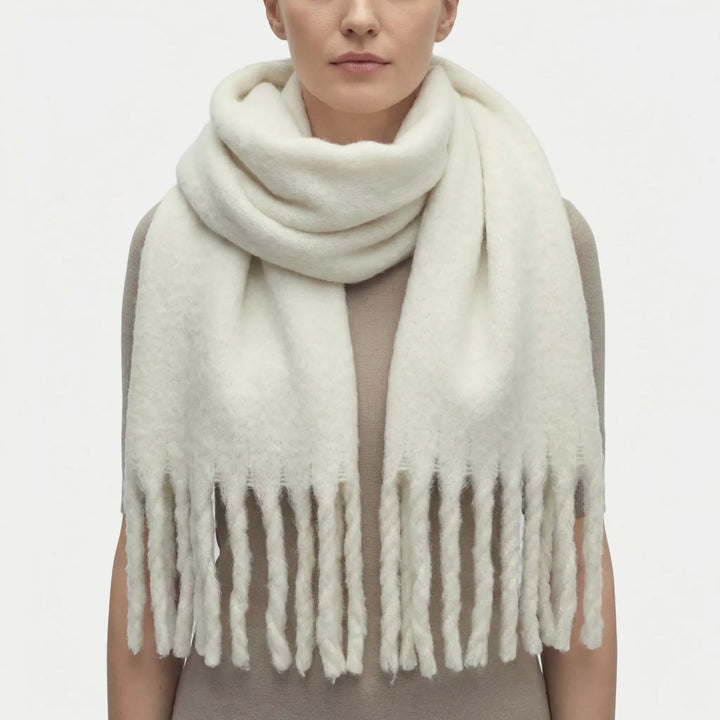 Frinova - Long Tassel Fringe Wrap Scarf