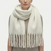 Lång Tassel Fringes Omslagssjal