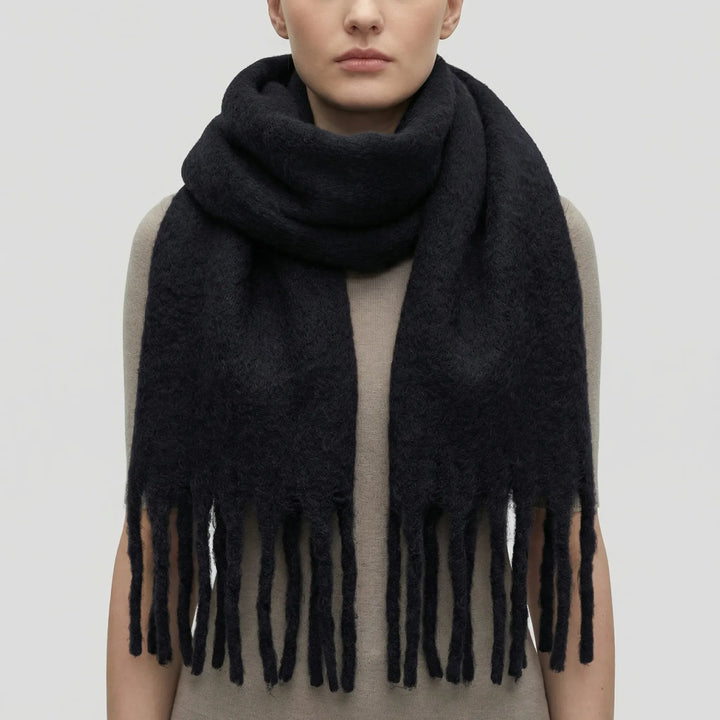 Frinova - Long Tassel Fringe Wrap Scarf